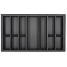 Orga-Box VII Besteckeinsatz basaltgrau 82,6 x 47,4 cm