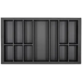 Orga-Box VII Besteckeinsatz basaltgrau 82,6 x 47,4 cm