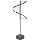 Treeisland Spiral-Kleiderständer, 360° Drehbar Kleiderständer aus Metall, Freistehender Kleiderstange, Multifunktional Garderobenständer für Hüte, Schals, Kleidung