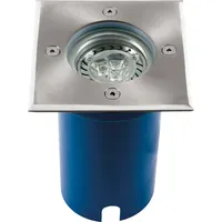 Heitronic Bodeneinbaustrahler Edelstahl 15,0 cm GU10 IP67 silber