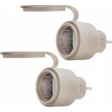 Shelly Shelly, WLAN-Steckdose Plug S Gen3, Outdoor, Matter, 2 Stück