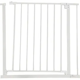Relaxdays Treppenschutzgitter 82–87 cm Weiß