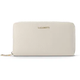 lazarotti Bologna Leather Geldbörse Damen weiß