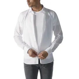 MEY Unterziehshirt "Dry Cotton Functional", Herren, Gr. 5M, N-Gr, weiß, Single Jersey, Obermaterial: 57% Baumwolle, 38% Polyester, 5% Elasthan.