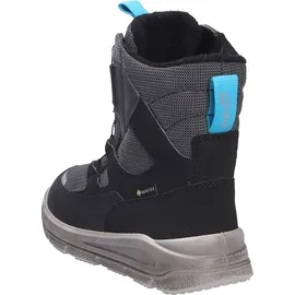 superfit Jungen Mars Warm Gefütterte Gore-tex Schneestiefel, Schwarz Hellgrau 0070, 38