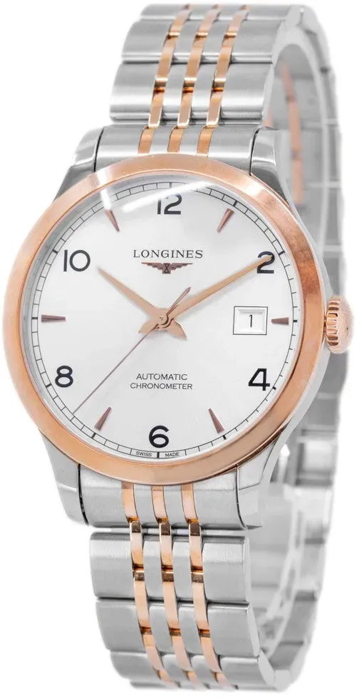 Longines Men's L2.820.5.76.7 Record 38mm Auto Chronometer