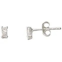 fejn Ohrringe Sparkle Baguette nachhaltiger Echtschmuck Silber Damen 