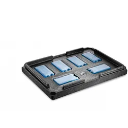 thermohauser Profi-Kühlakku, extra starke Gelfüllung, blau
