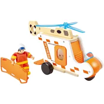 HaPe Rettungshubschrauber-Set, mehrfarbig