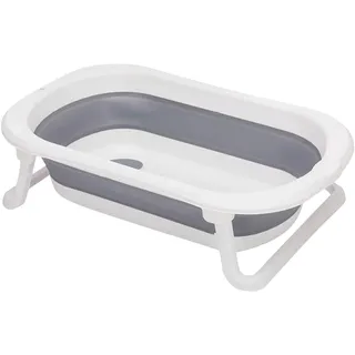 fillikid Faltbadewanne Orka, grau-weiß«, inkl. Ablaufstöpsel, grau