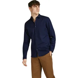 Jack & Jones Herren Freizeit Hemd JPRBLACARDIFF Slim Fit Slim Fit Blau Slim Fit 12201905 XL