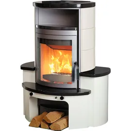 Hark Kaminofen »Avenso GT ECOplus 6 kW, Cr.Weiß/M.Schwarz, mit EcoPlus Filter