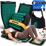 Explore Motion Original Akupressurmatte | Akupunktur Set | Lindert Stress, Verspannungen & Schmerzen | Rücken- & Nackenmassage | Für Erholung, Energie-Boost & besseren Schlaf | Jetzt bestellen!