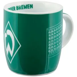 Werder Bremen SV Tasse 0,3 l Grün