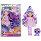 MGA Entertainment Rainbow High Littles Rainbow Fantasy Fairies Doll- Amethyst (purple)