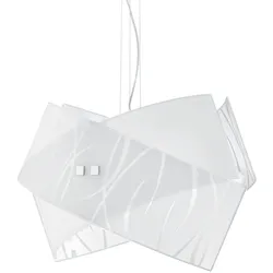 Gea Luce Agnese weiße Pendelleuchten 2XE27 max 2X70W IP20 - LED-Deckenleuchte im modernen Design
