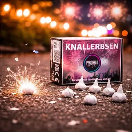 pyroheld 2500x Knallerbsen - Jugendfeuerwerk für Silvester - Knallteufeln