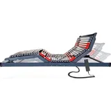 Fertig Montierter Elektrischer Lattenrost Ultraflach TerraMed - 120x200 cm 9 cm Hoch 42 Leisten Kompakte Bauweise Perfekt für Bettkasten