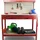 BITUXX Werktisch Metall 115 x 55 x 140 cm Rot