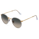 Ray Ban Ray-Ban RB3447JM Round Metal Full Color Legend 50mm grey-gold/light grey gradient (RB3447JM-919632)