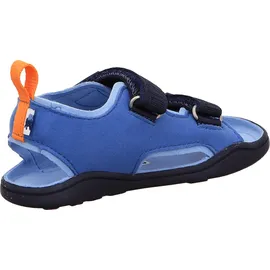 Affenzahn Sandale Vegan Airy Elefant für Kinder, blau 28 EU