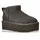 UGG Australia UGG Klassische Ultra Mini Plateau-Stiefel aus Leder dunkelgrau 41 EU