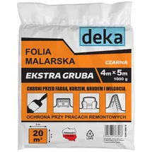 Deka Extra dick schwarz 4×5 m, 1000 g D-300-0211