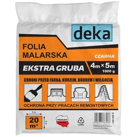 Deka Extra dick schwarz 4×5 m, 1000 g D-300-0211