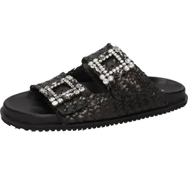 Melvin & Hamilton Pantoletten Damen Eve 1 Schwarz 40