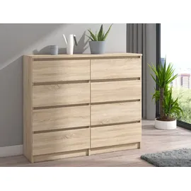 roe furniture Kommode 120 x 97 x 120 cm Braun