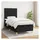vidaXL Boxspringbett 100 x 200 cm Schwarz
