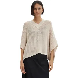 Someday Strick Poncho Basona Beige