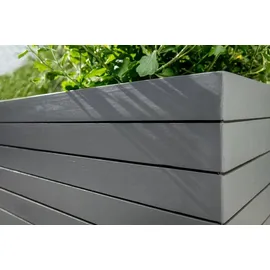 prestige home living outdoor Pflanzkübel 84 x 30 x 35 cm Anthrazit