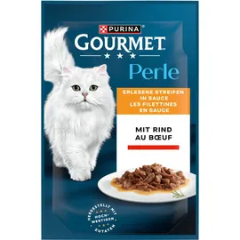Purina Gourmet Perle Еrlesene Streifen Rind 52 x 85 g