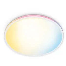WIZ Deckenleuchte LED 21 W Kunststoff, Metall 40 x 4,5 cm inkl. dimmbar weiß