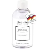 Pajoma pajoma® Raumduft Nachfüllflasche 250 ml | Nachfüller für Lufterfrischer | intensiver und hochwertiger Duft in Premium Qualität (Light Moments)