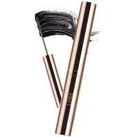 Mascara Wasserfest Schwarz, 2025 Neu Upgrade Wimpernserum Verlängernde Formel für Dichtere Wimpern Auswaschbar Klumpenfrei Wischfest Schlanker Volumen Wimperntusche (1PCS Schwarz)