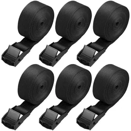 luxuskollektion Spanngurte 6er Pack Kurz 2,5 m