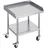 Vevor Arbeitstisch Edelstahl 61 x 71 x 76 cm Silber