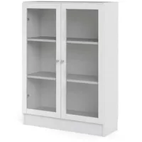 VCM Base Regal 107 x 79 x 28 cm Weiß