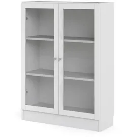 VCM Base Regal 107 x 79 x 28 cm Weiß