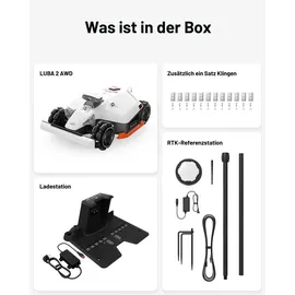 Mammotion LUBA 2 AWD Mähroboter ohne Begrenzungskabel
