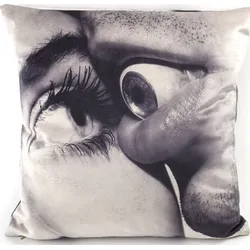 Seletti Wears Toiletpaper Eye & Mouth Kissenbezug