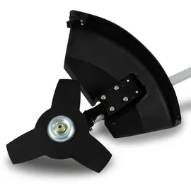 Eberth Motorsense Freischneider Rasentrimmer Multitool 2in1 Benzin, Tragegurt Inkl., 3PS, 52ccm Hubraum, 2-Takt Motor Fadenkopf mit Tippautomatik, Dickichtmesser, Seilzugstart