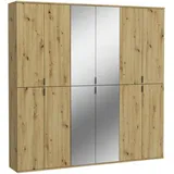 Möbel Boss Projekt X Garderobenschrank 183x193x34 braun
