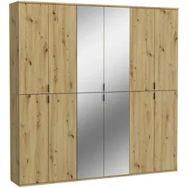 Möbel Boss Projekt X Garderobenschrank 183x193x34 braun