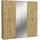 Möbel Boss Projekt X Garderobenschrank 183x193x34 braun