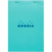 Rhodia 16295C - Packung mit 10 Notizblöcke - Schreibblöcke geheftet, COULEURS N°16, DIN A5 (14,8x21cm), 80 Blatt kariert 80g, mikroperforiert, farbig sortiert, 1 Pack