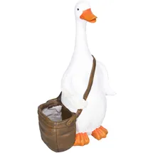 Outsunny Pflanztopf 32L x 18B x 60H cm weiß