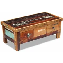 vidaXL Couchtisch M603194 Altholz 90 x 45 x 35 cm
